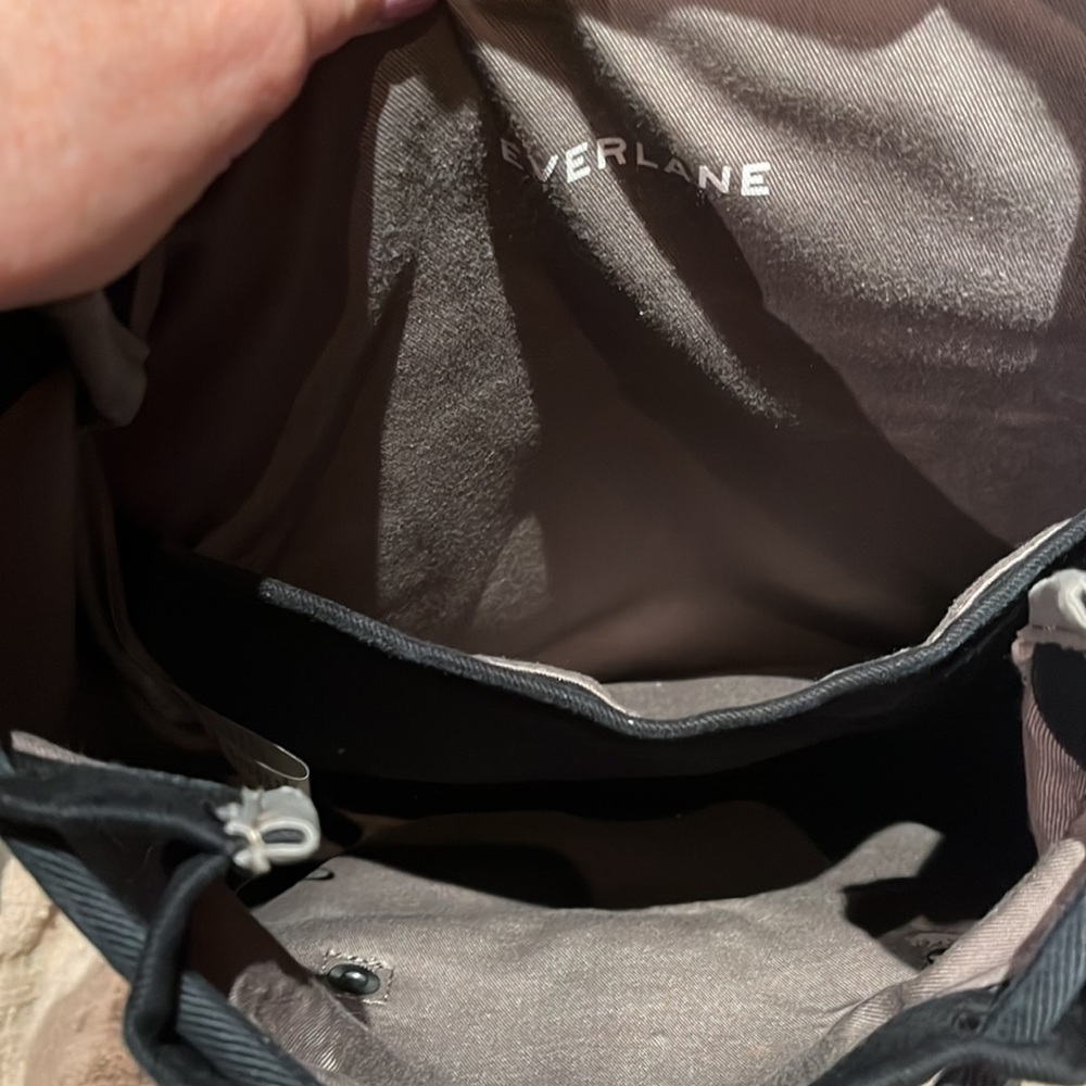 Black, Everlane Drawstring, Backpack - image 7